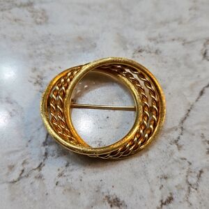 Gold antique Brooch